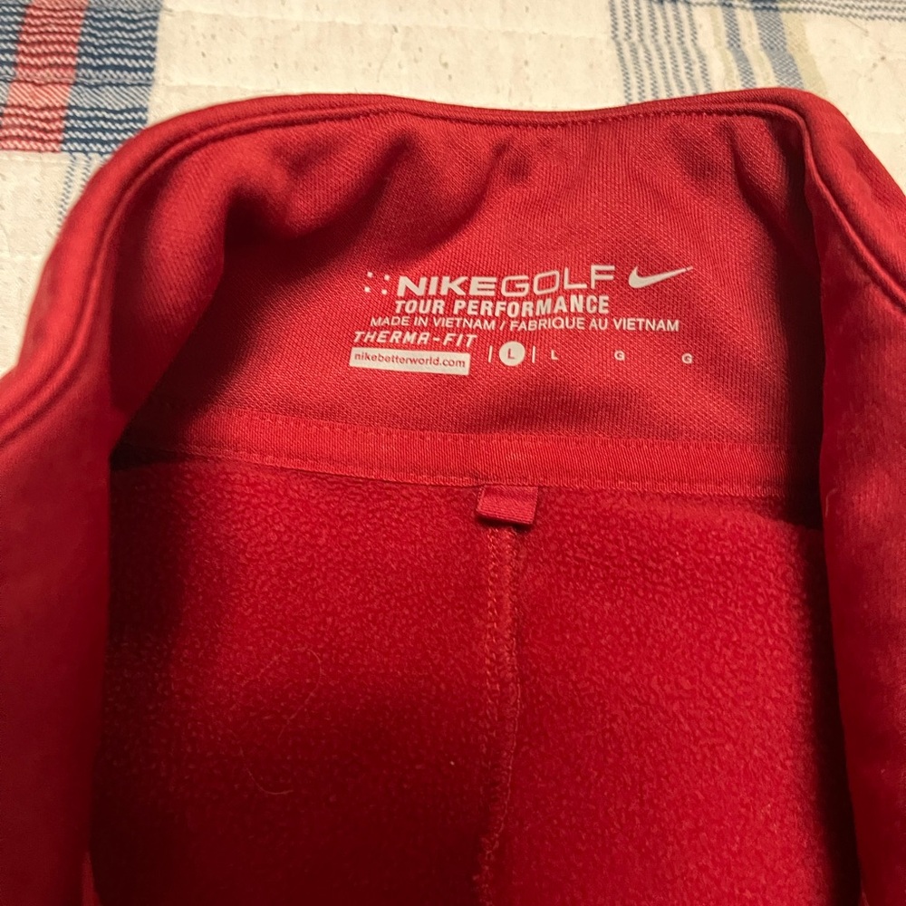 Nike Golf Tour Performance Therma-Fit Pullover ♥️ .. Sz Large, NWOT / EUC - Picture 3 of 8